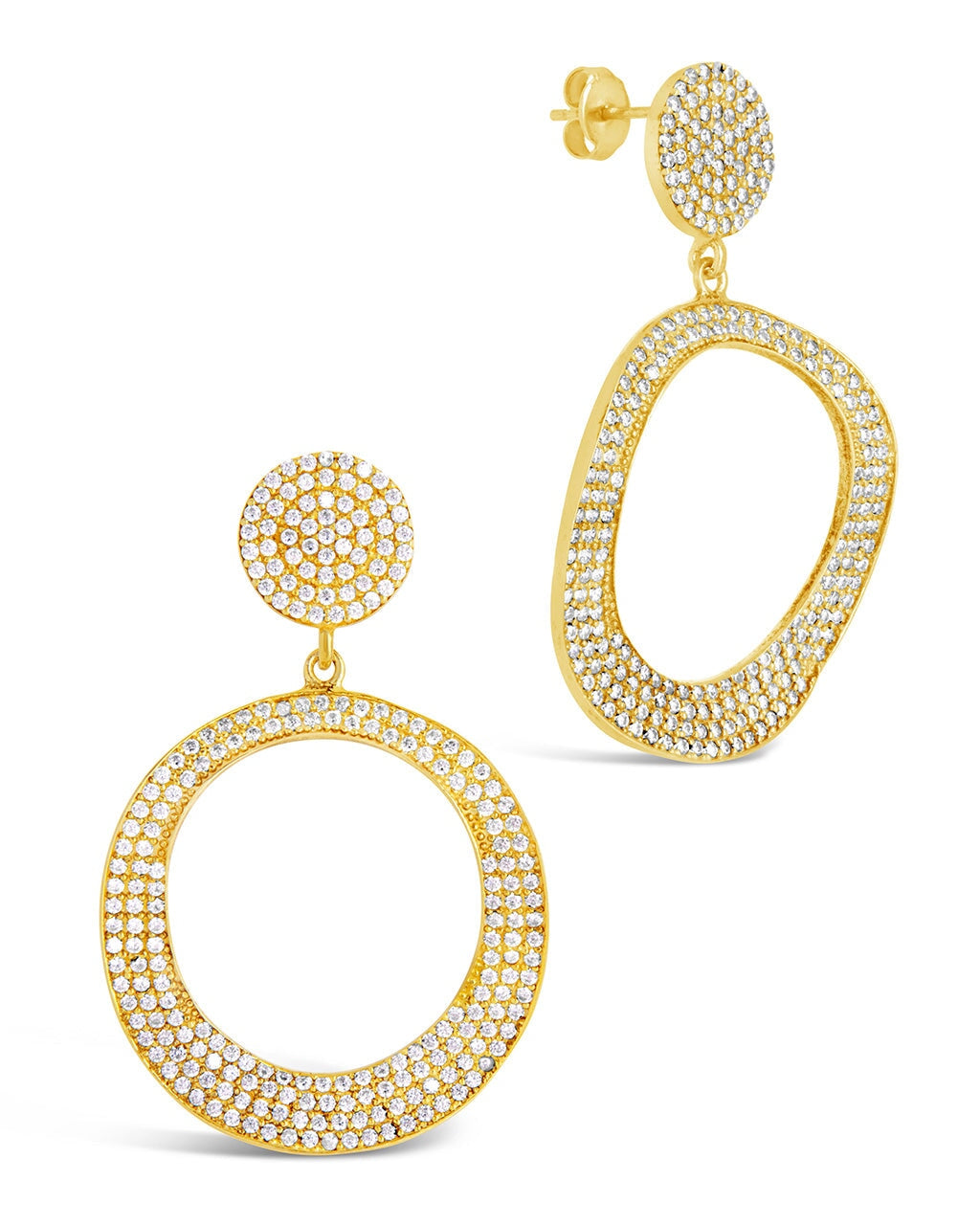 Juniper Dangle Earrings Earring Sterling Forever Gold 