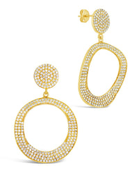 Juniper CZ Statement Drop Earrings - Sterling Forever