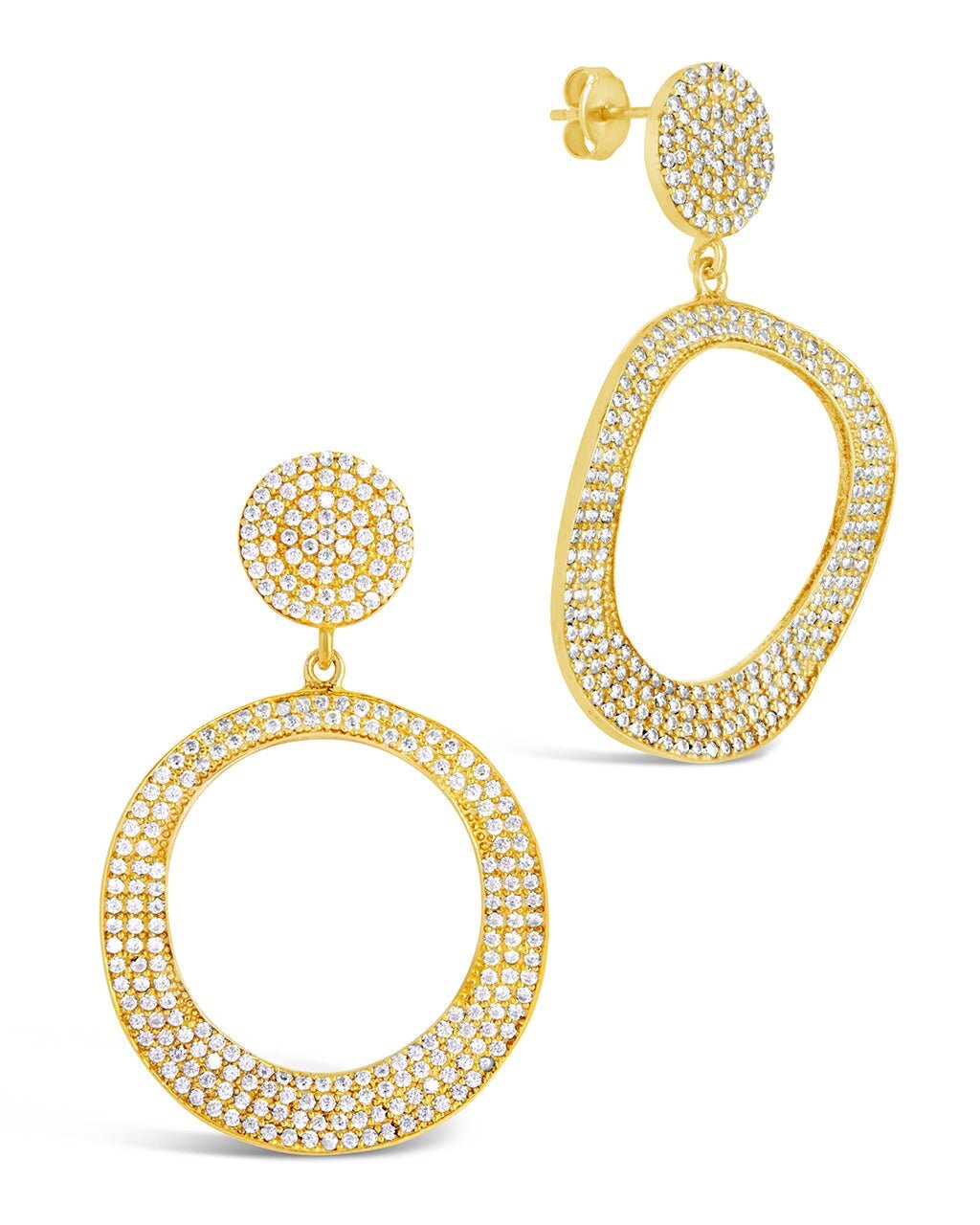 Juniper CZ Statement Drop Earrings - Sterling Forever