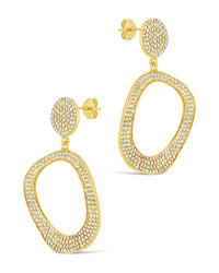 Juniper CZ Statement Drop Earrings - Sterling Forever