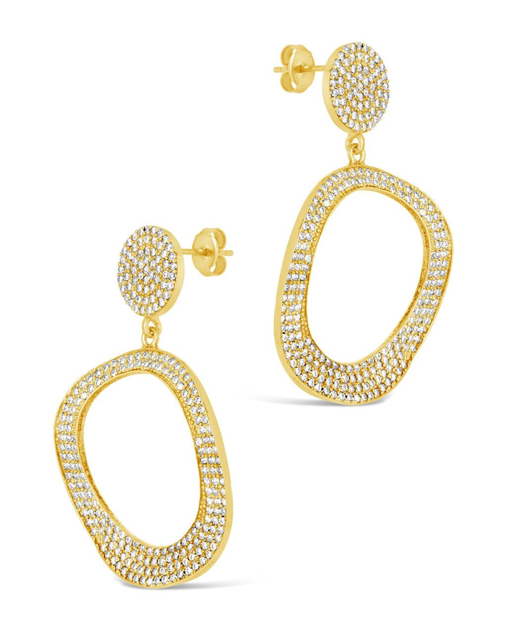 Juniper CZ Statement Drop Earrings - Sterling Forever