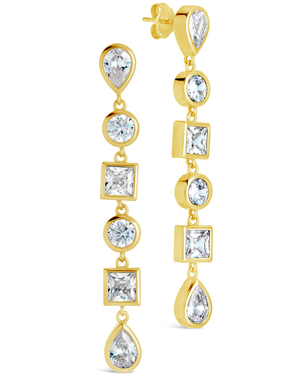 Ingrid Dangle Earrings Earring Sterling Forever Gold 