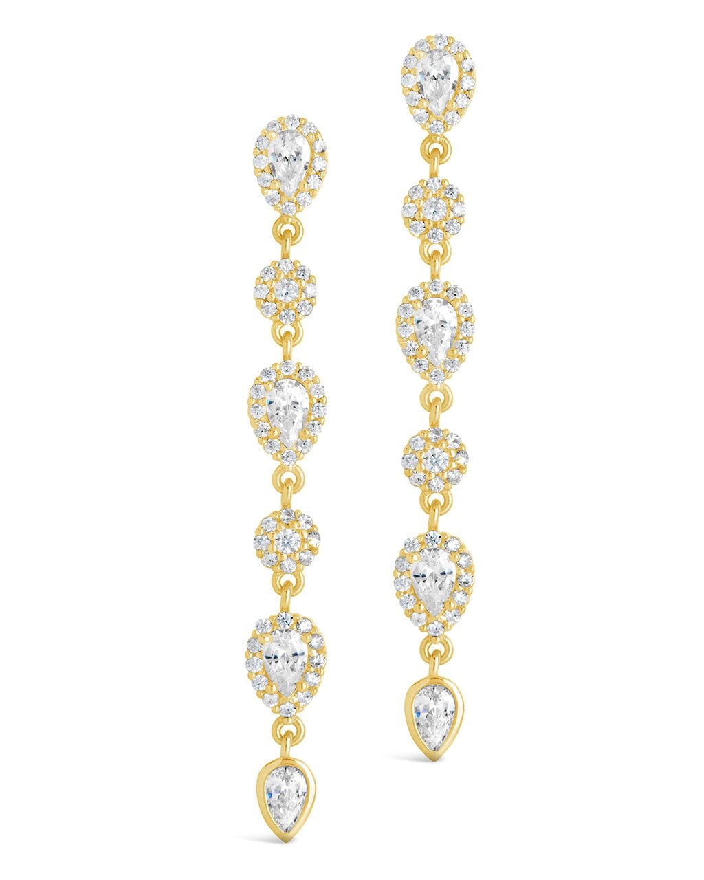 Elowen CZ Dangle Earrings - Sterling Forever