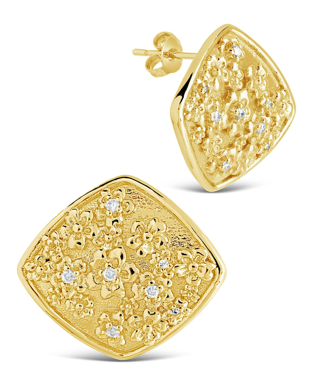 Ophelia Studs Earring Sterling Forever Gold 