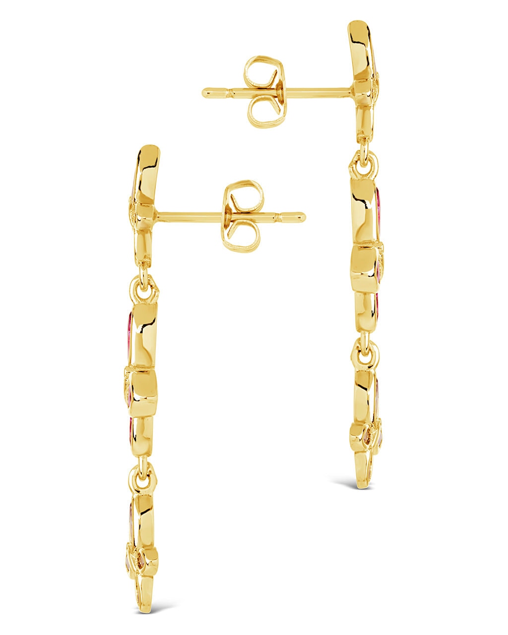 Caria Drop Studs Earring Sterling Forever 