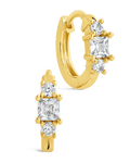 Kendall CZ Hoops - Sterling Forever