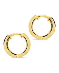 Rayne CZ Hoops - Sterling Forever