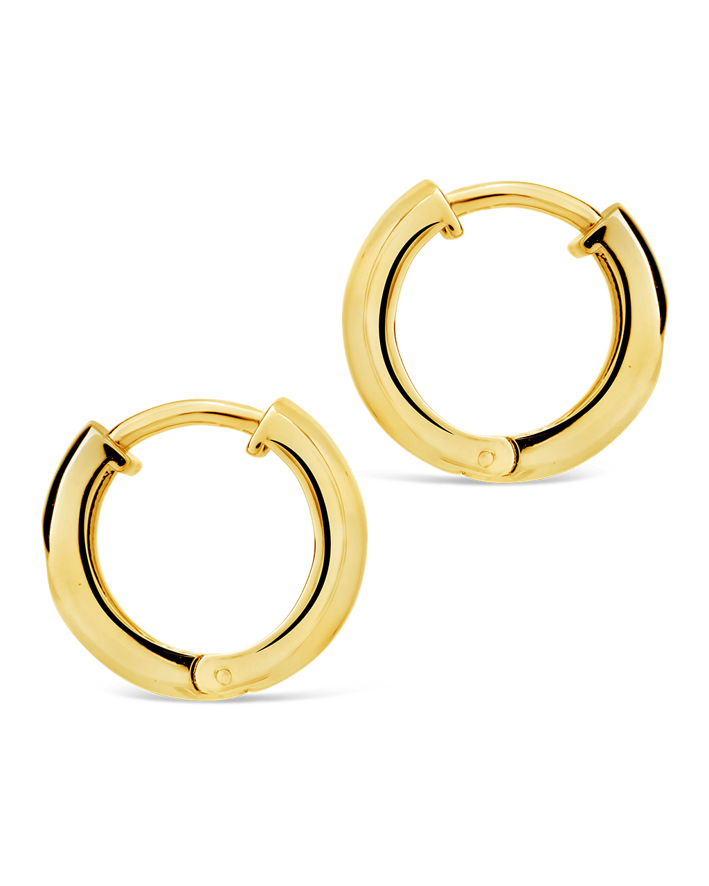 Rayne CZ Hoops - Sterling Forever