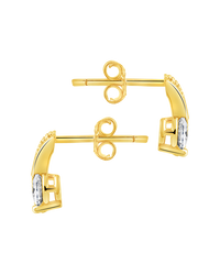 Rosie CZ Triple Hoop Earrings