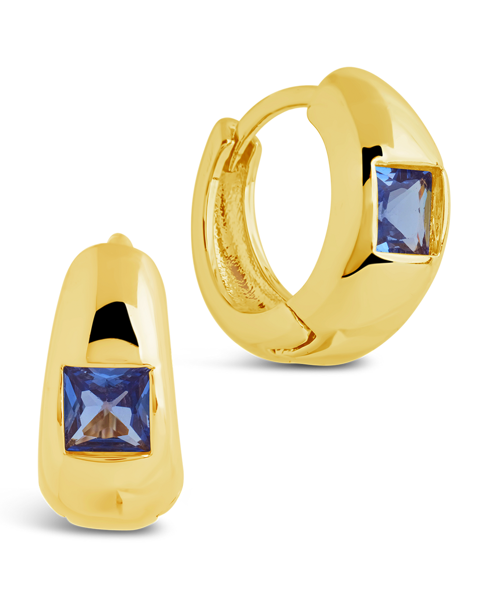 Farah CZ Micro Hoop Earrings