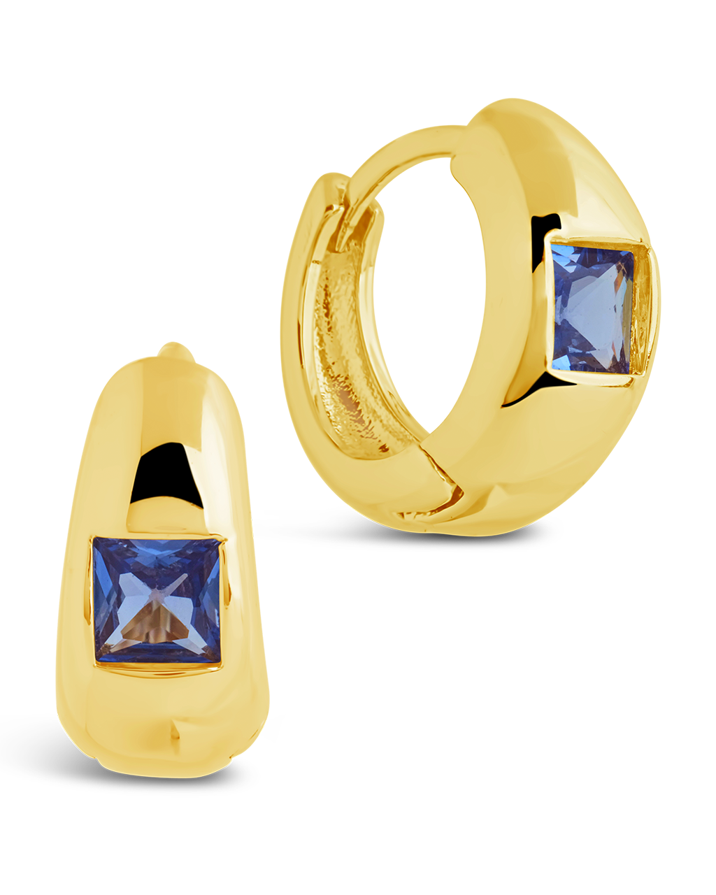 Farah CZ Micro Hoop Earrings