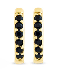 Zadie CZ Everyday Hoop Earrings - Sterling Forever
