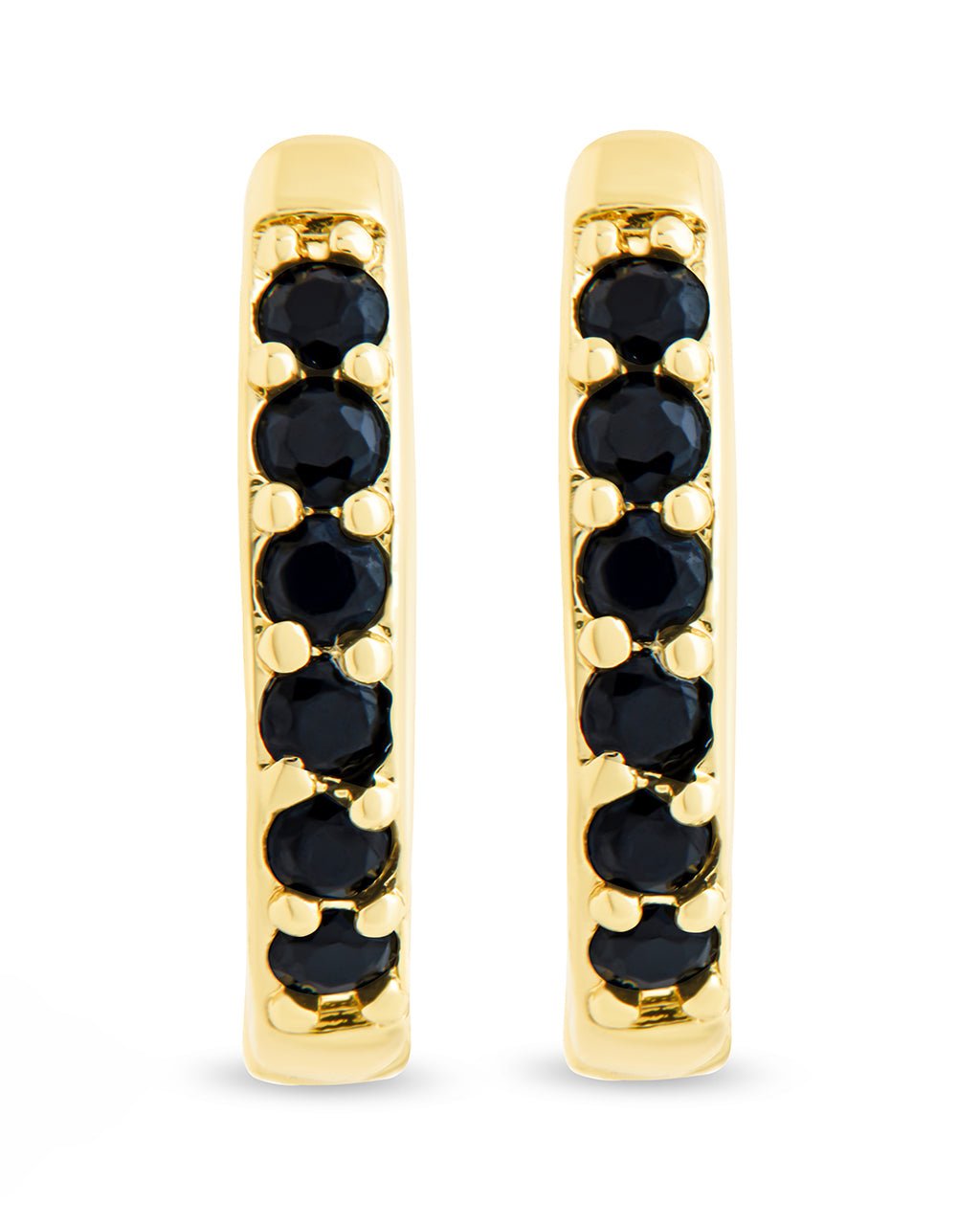 Zadie CZ Everyday Hoop Earrings - Sterling Forever