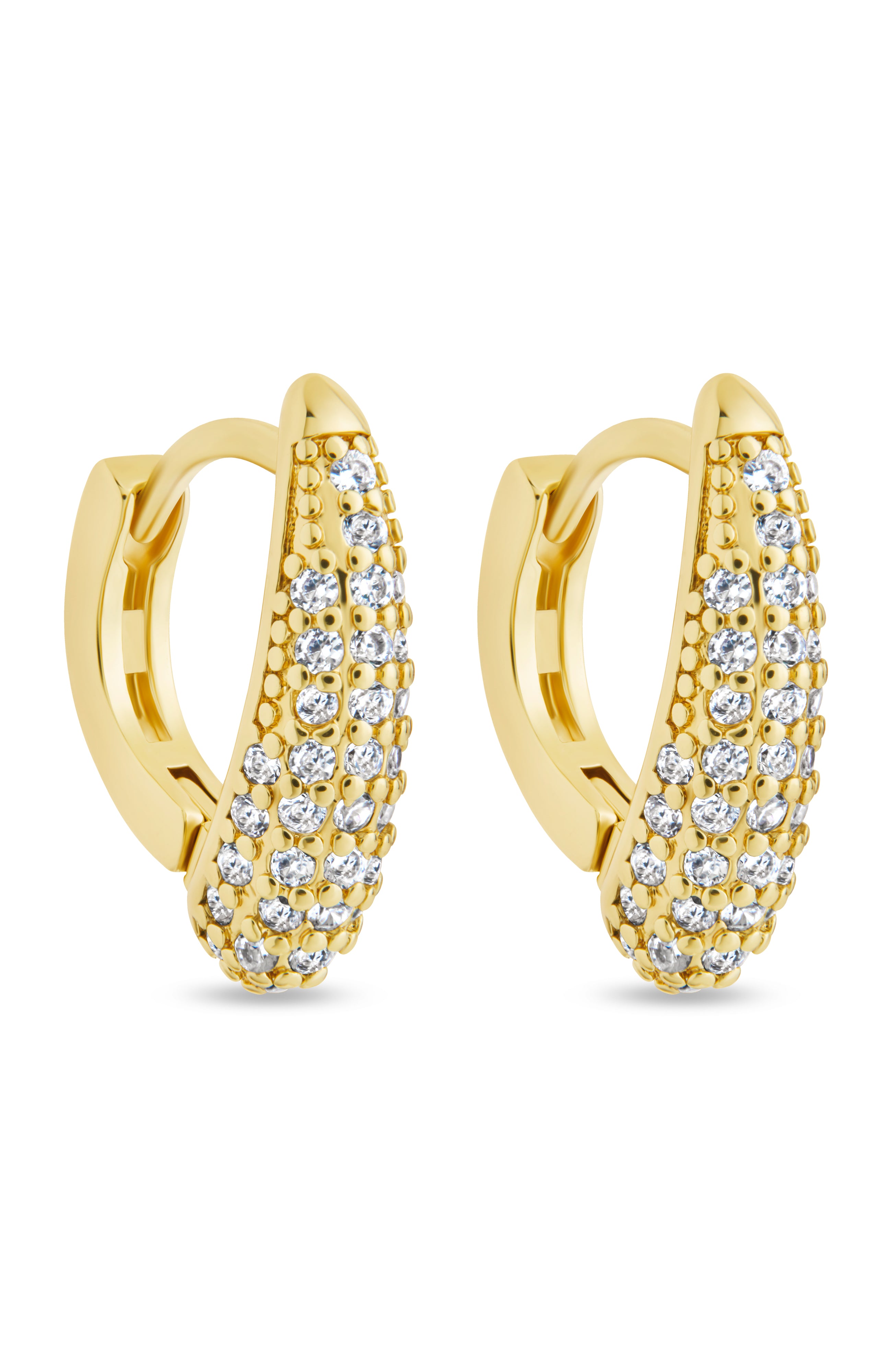 Sterling Silver Wynne CZ Cone Stud Earrings
