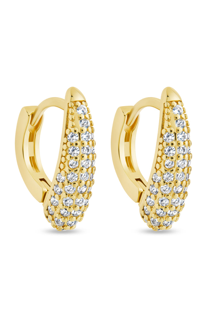 Sterling Silver Wynne CZ Cone Stud Earrings