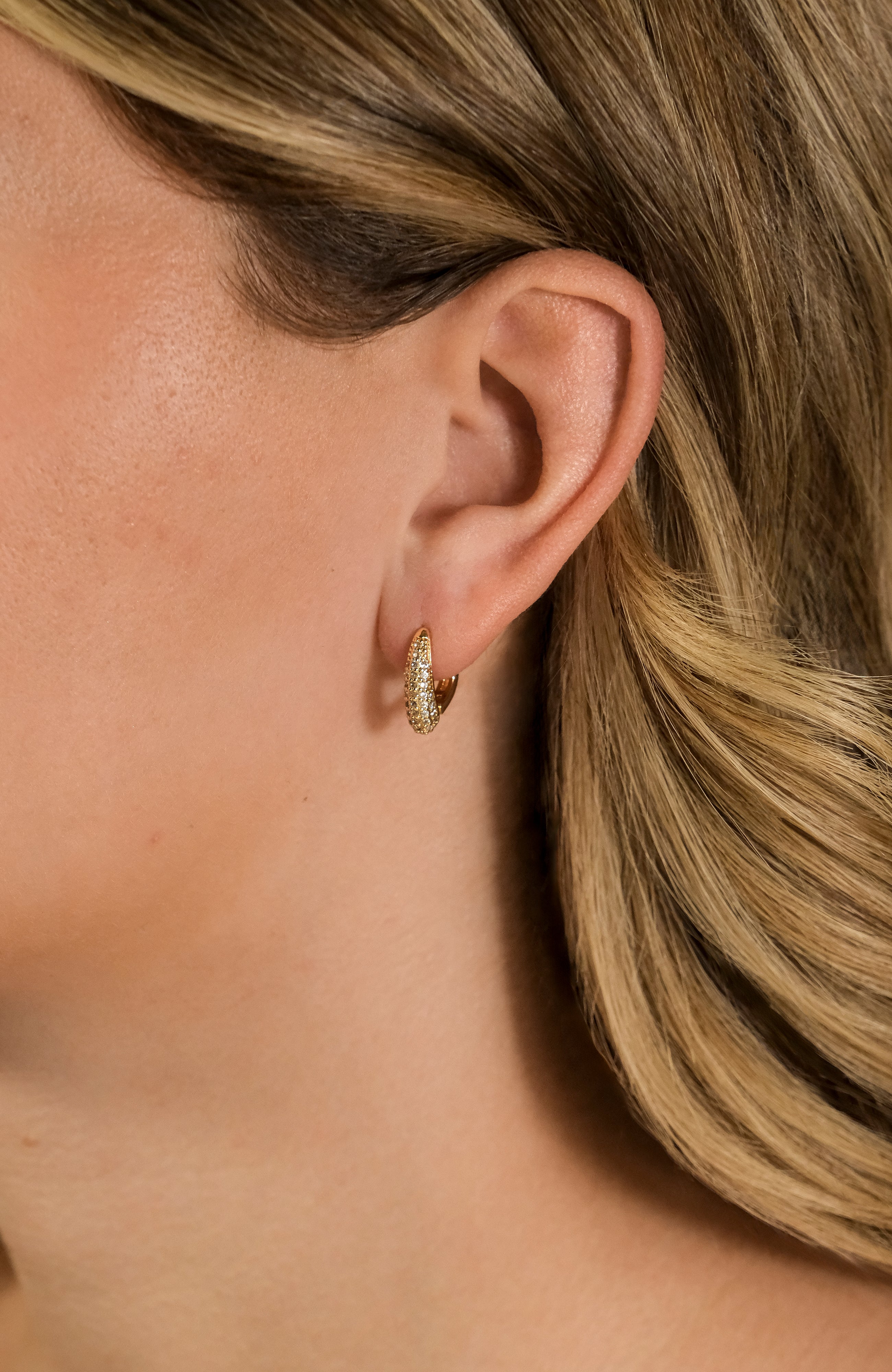 Sterling Silver Wynne CZ Cone Stud Earrings
