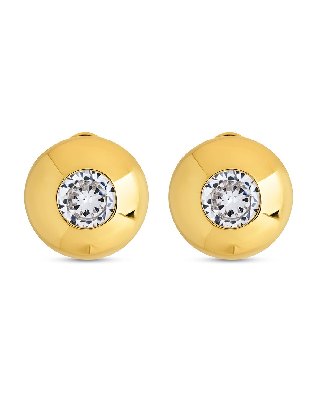 Zora CZ Dome Studs - Sterling Forever