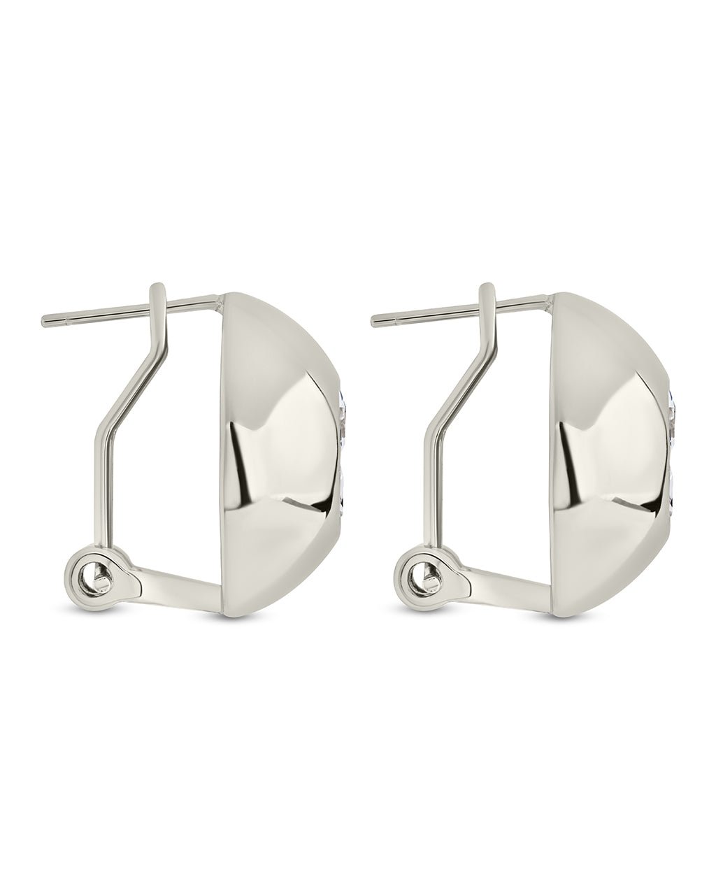 Zora CZ Dome Studs - Sterling Forever