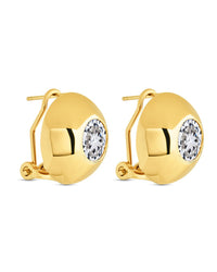 Zora CZ Dome Studs - Sterling Forever