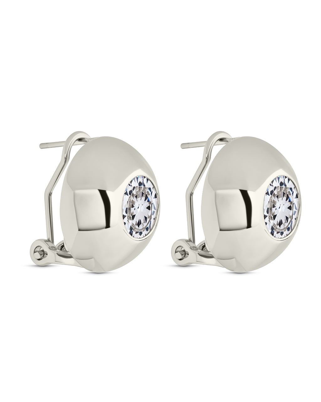 Zora CZ Dome Studs