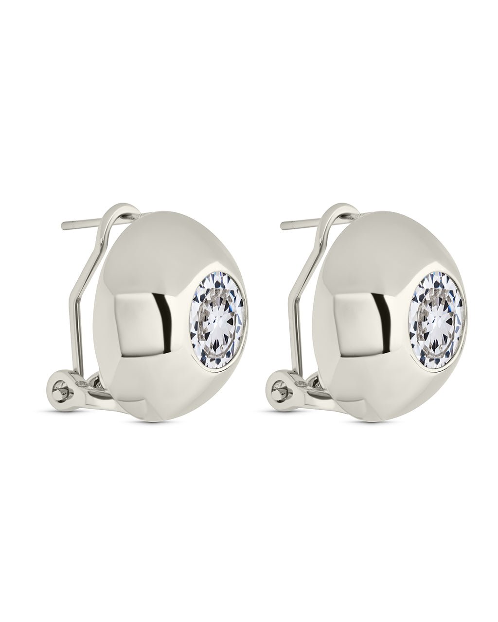 Zora CZ Dome Studs - Sterling Forever