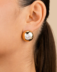 Zora CZ Dome Studs - Sterling Forever