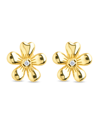 Jocelyn CZ Micro Flower Stud Earrings - Sterling Forever