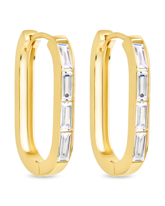 Roxanne CZ Micro Hoop Earrings