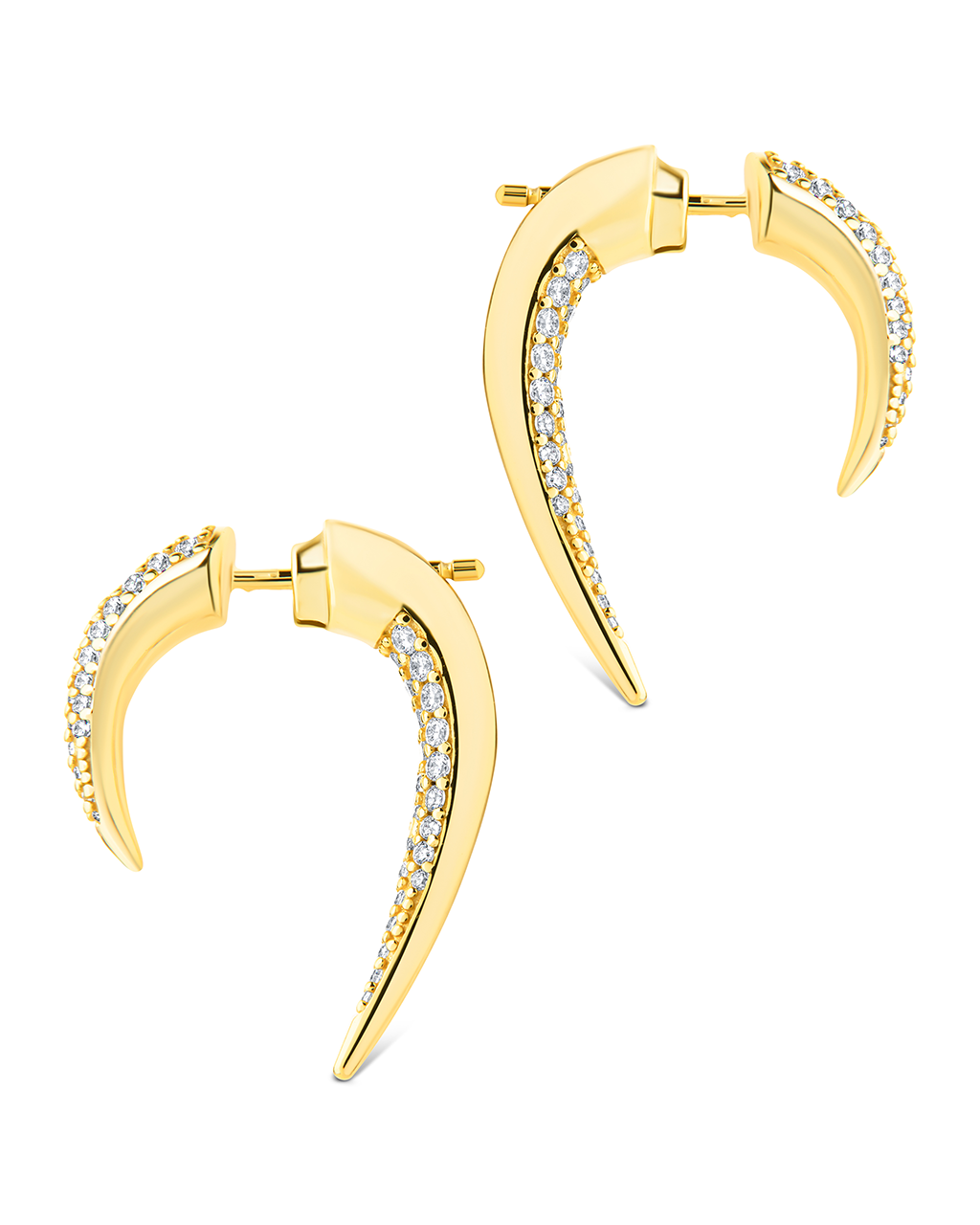 Becca Pointed CZ Stud Earrings