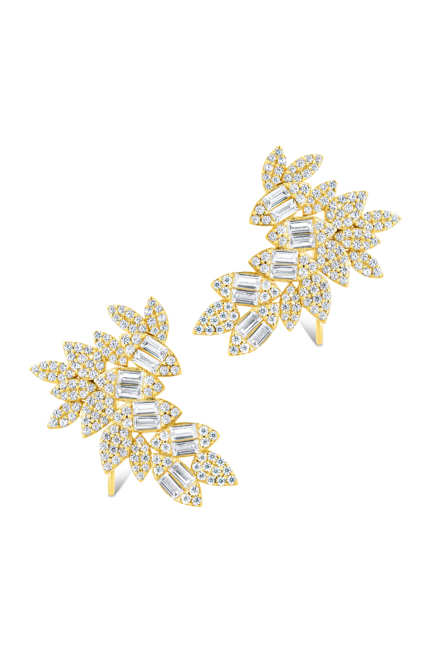 Jensen CZ Drop Earrings