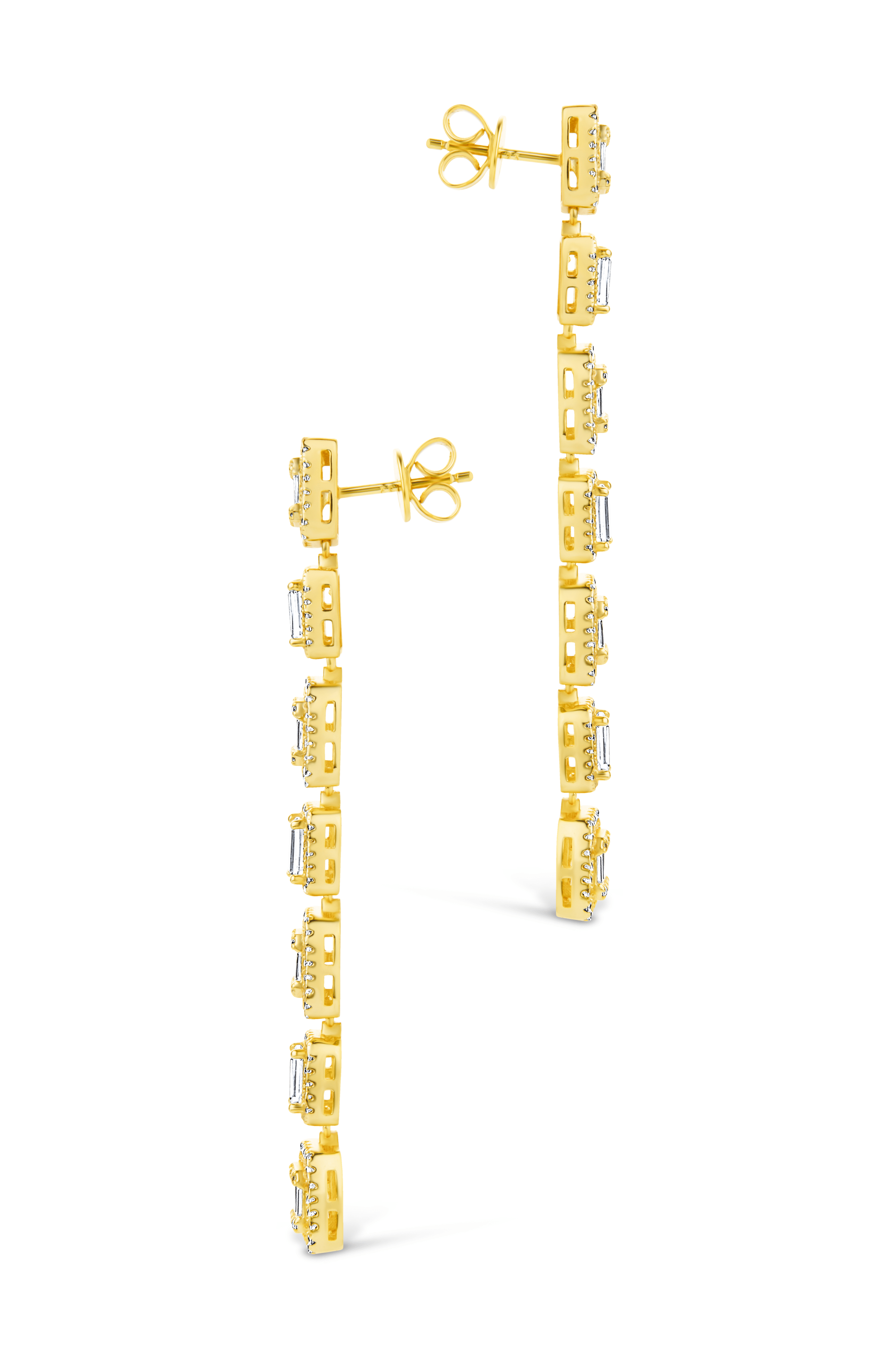 Nancy CZ Drop Stud Earrings - Sterling Forever