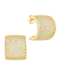 Simone CZ Stud Earrings - Sterling Forever