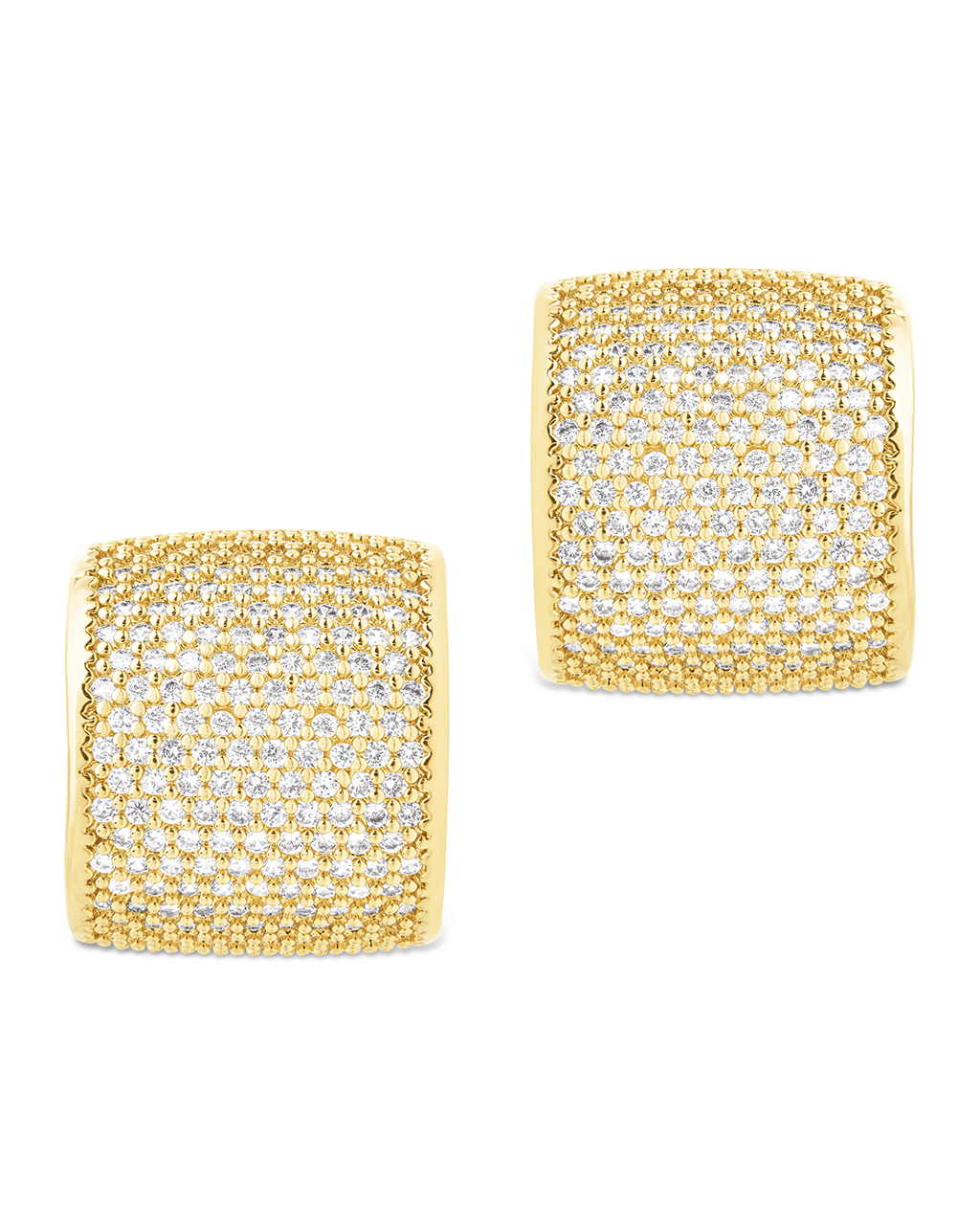 Simone CZ Stud Earrings - Sterling Forever