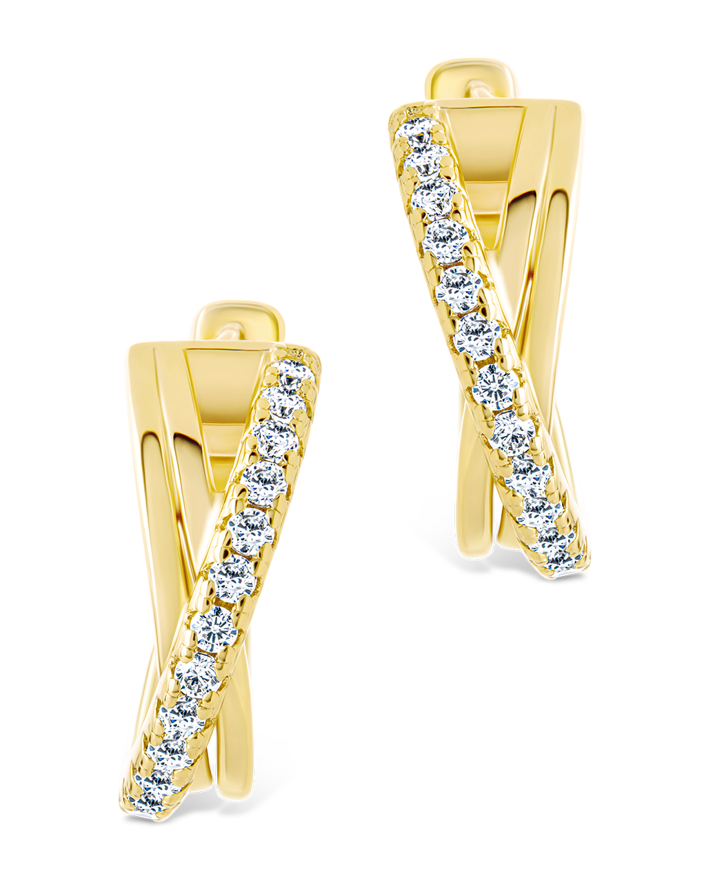 Juliana CZ Hoop Earrings