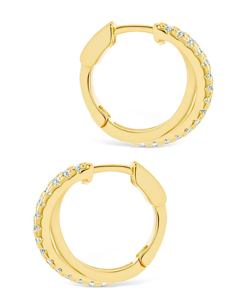 Juliana CZ Hoop Earrings
