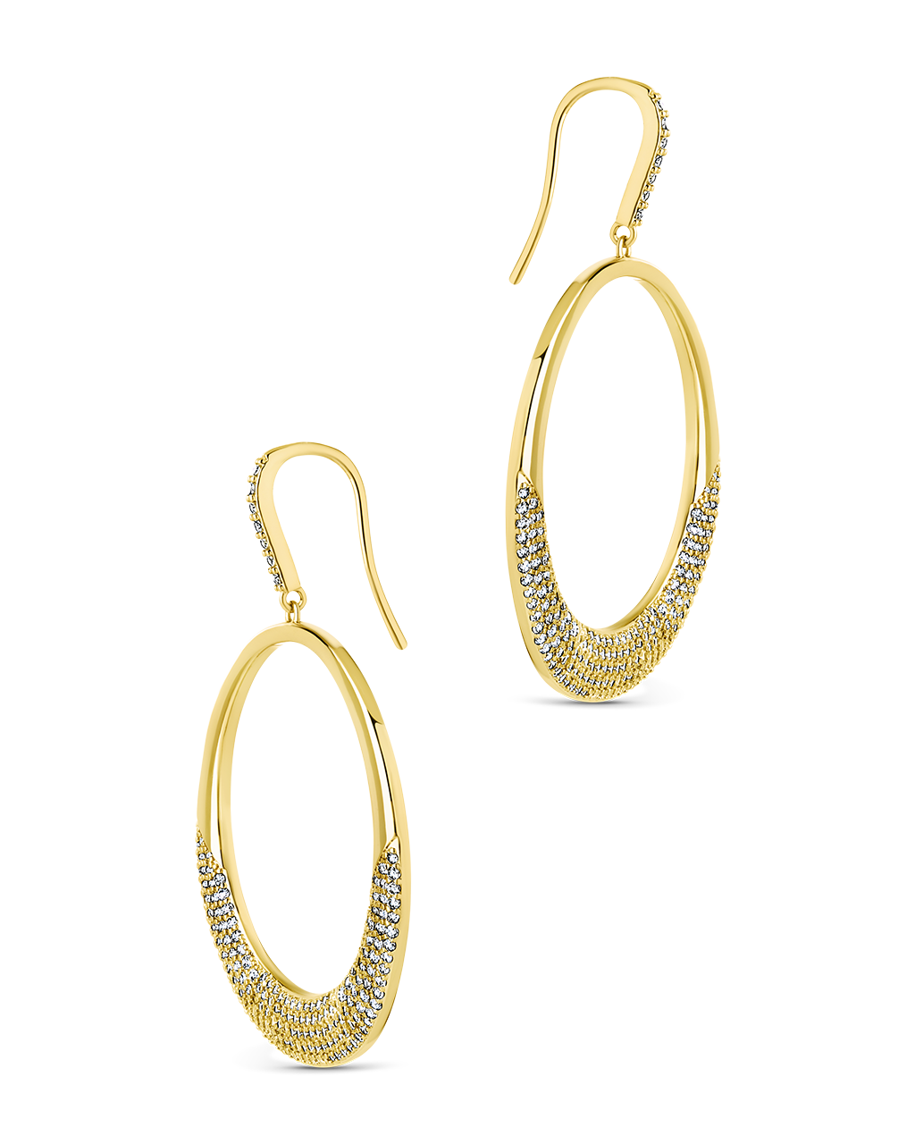 Muriel CZ O Drop Earrings