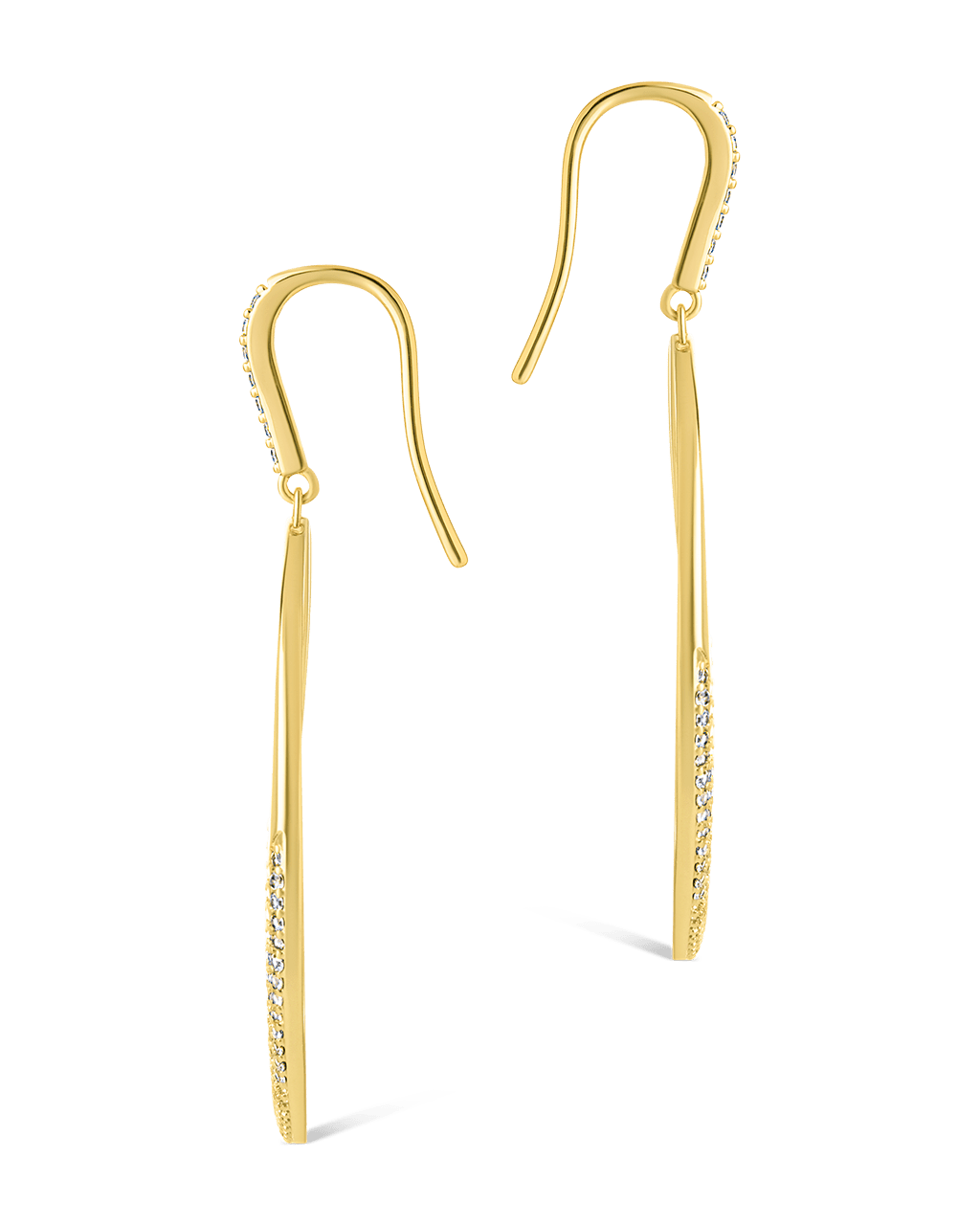 Muriel CZ O Drop Earrings - Sterling Forever