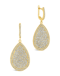 Selma CZ Teardrop Earrings - Sterling Forever