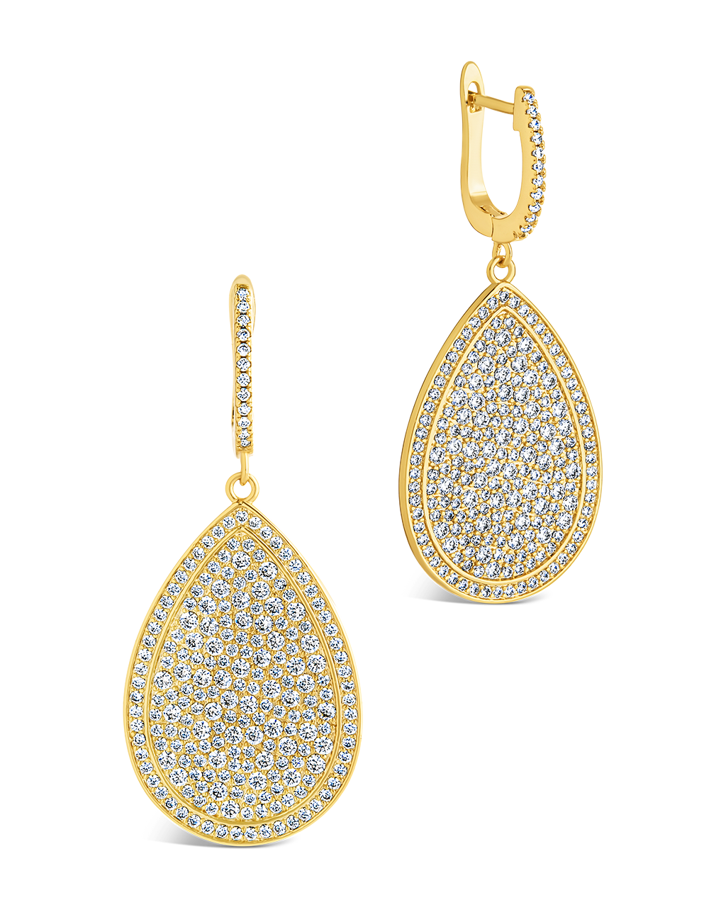 Selma CZ Teardrop Earrings