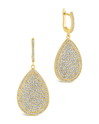 Selma CZ Teardrop Earrings - Sterling Forever