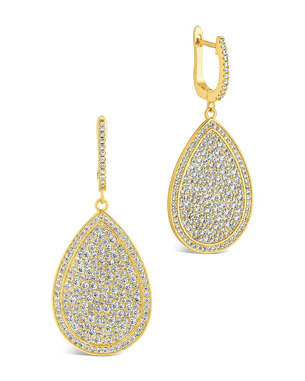 Selma CZ Teardrop Earrings - Sterling Forever