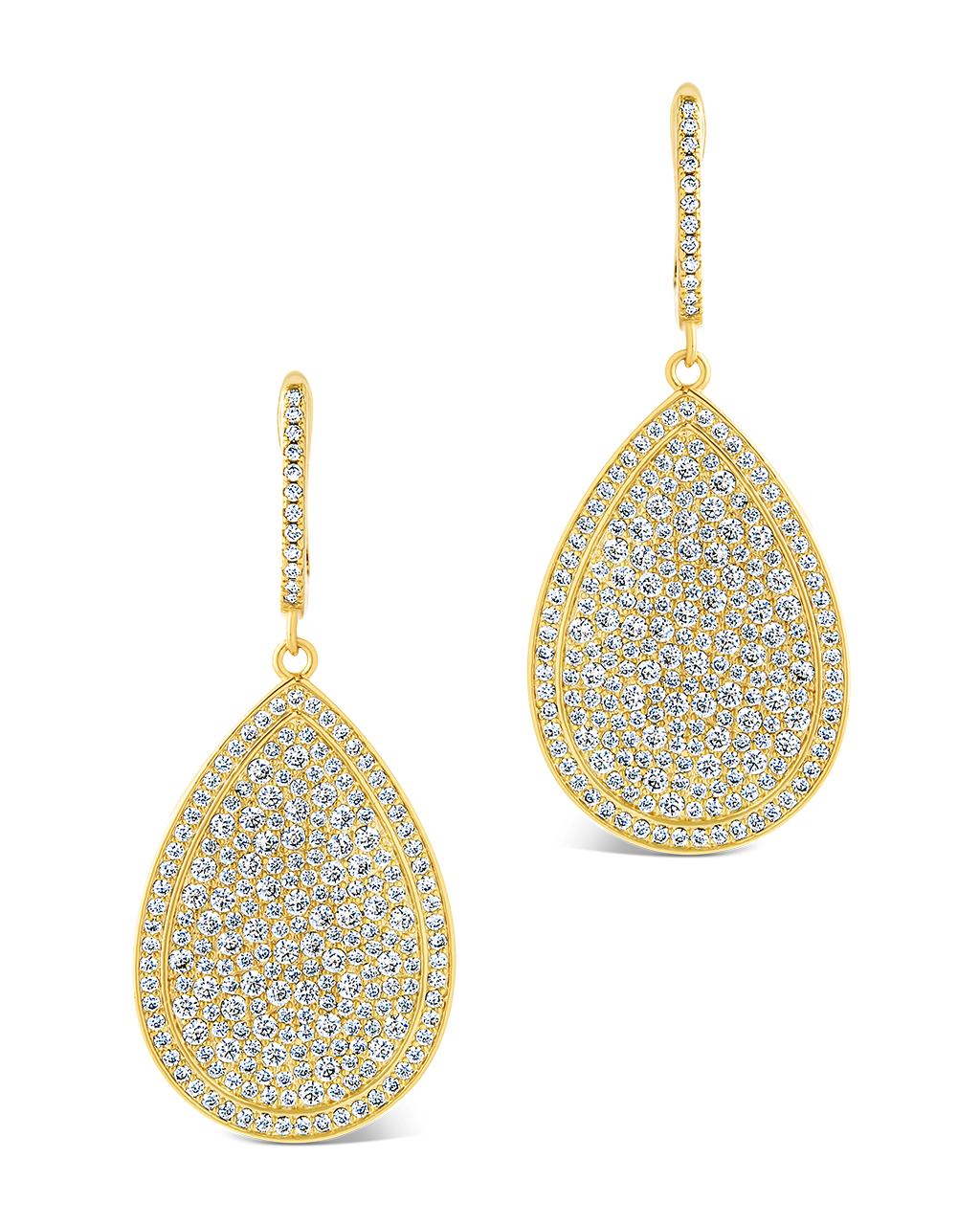 Selma CZ Teardrop Earrings