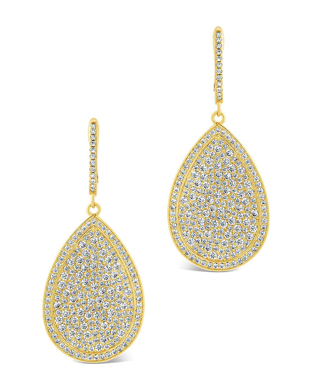 Selma CZ Teardrop Earrings - Sterling Forever