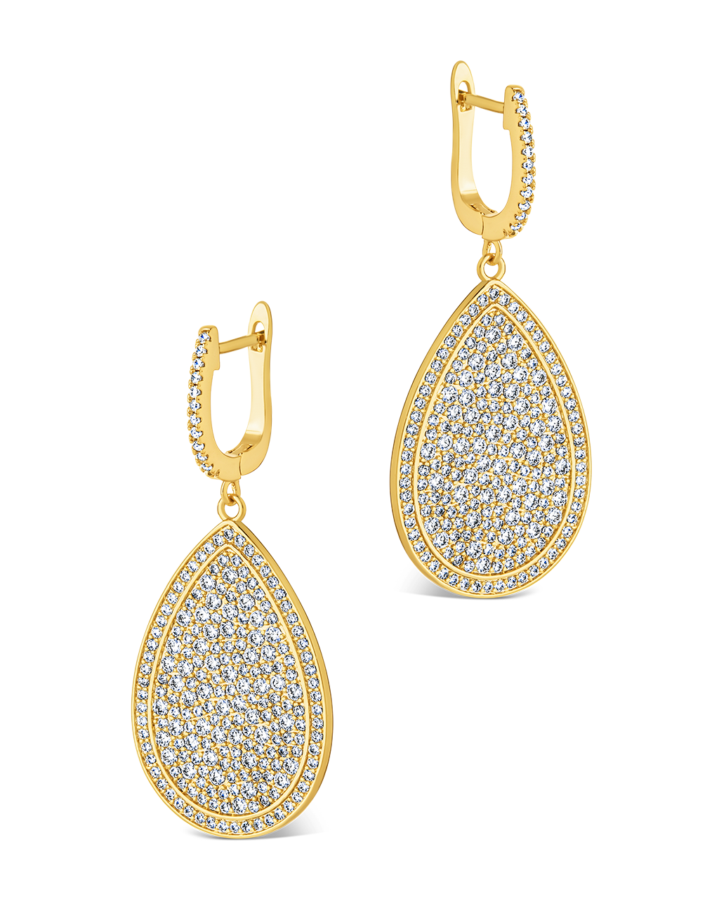 Selma CZ Teardrop Earrings