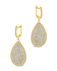 Selma CZ Teardrop Earrings - Sterling Forever