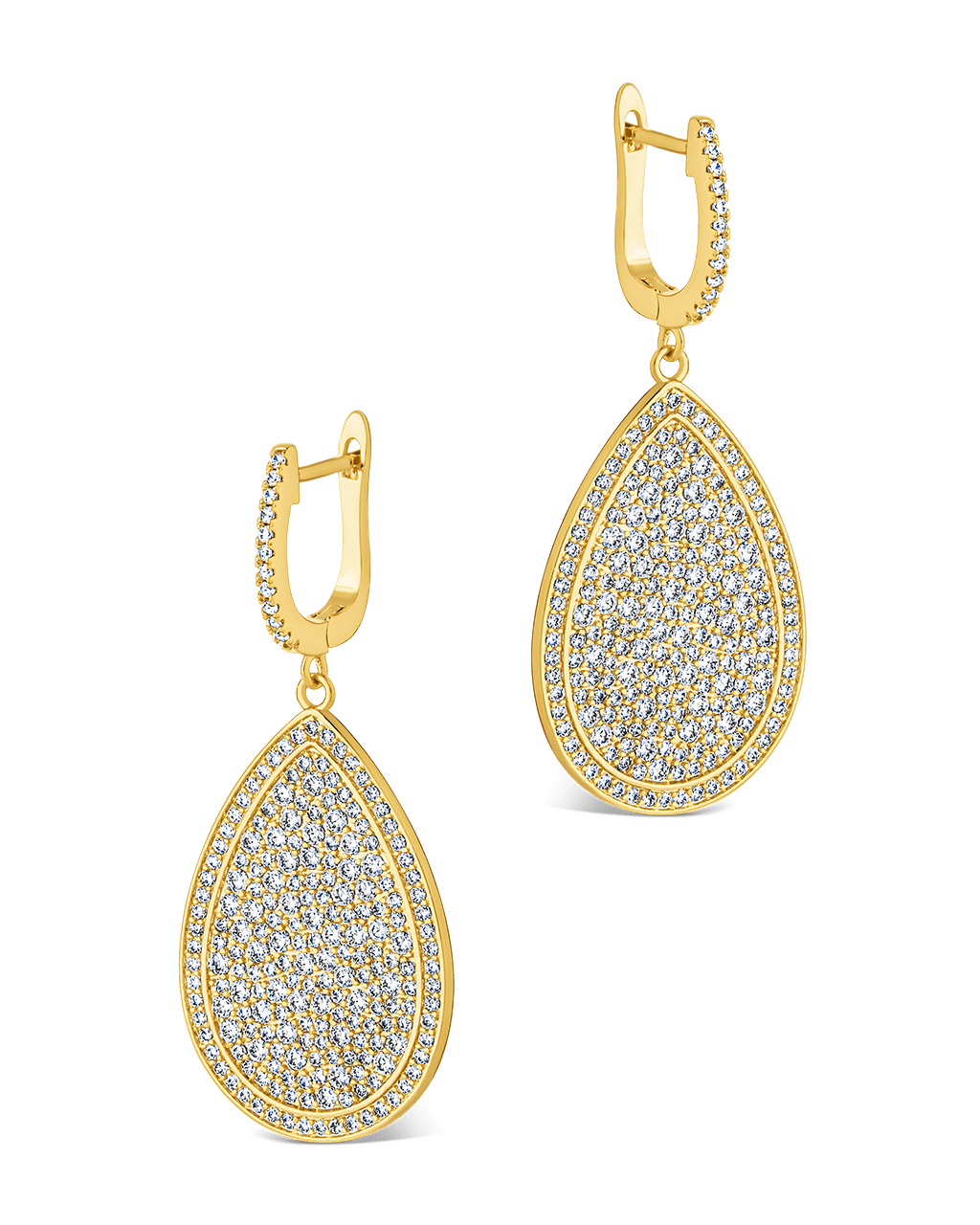 Selma CZ Teardrop Earrings - Sterling Forever