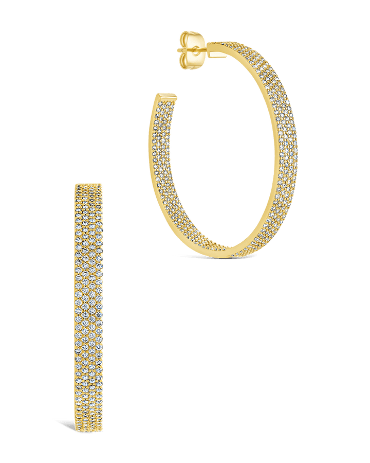 Velma CZ Statement Hoops