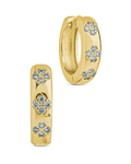 Aisha CZ Star Micro Hoops