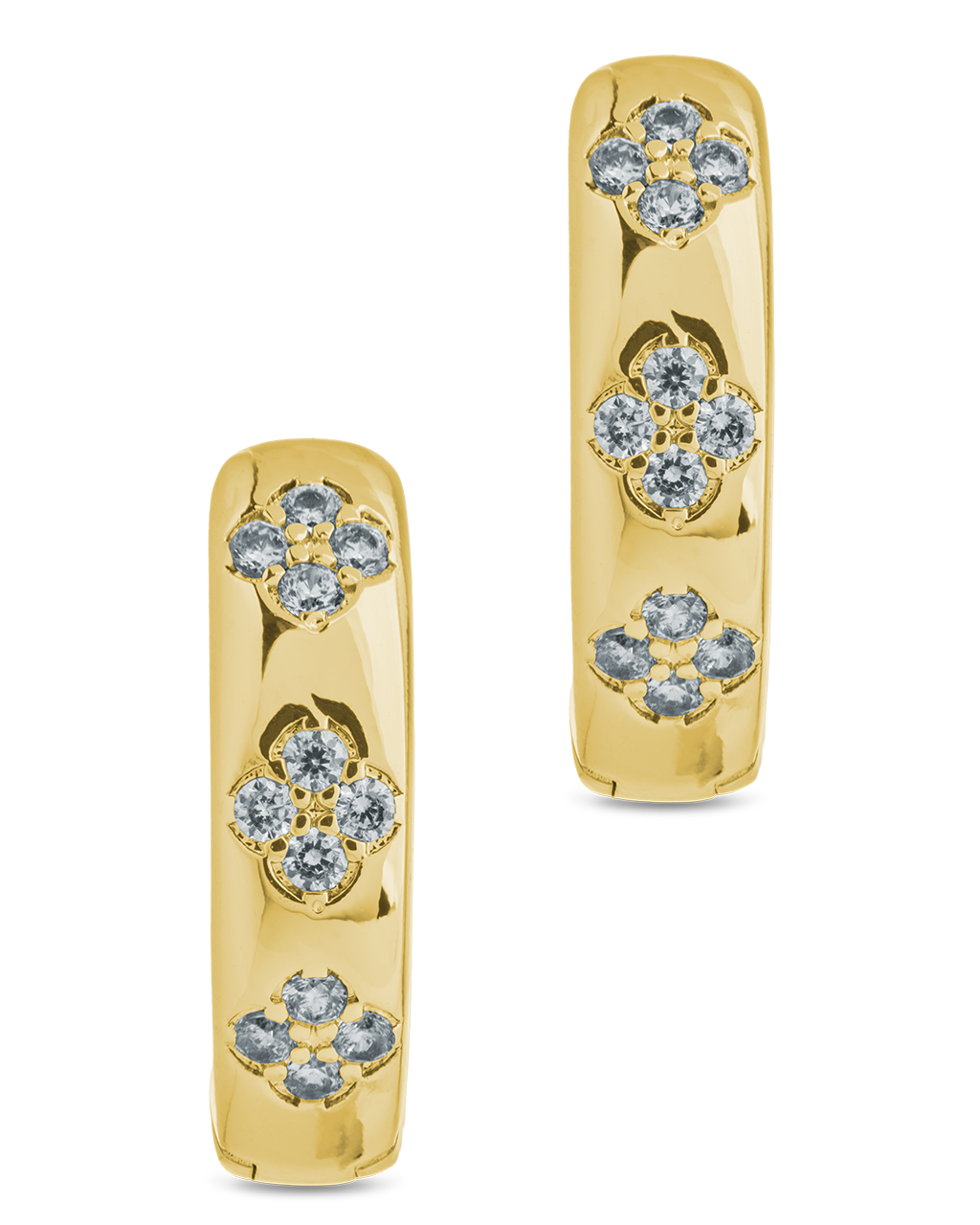 Aisha CZ Star Micro Hoops