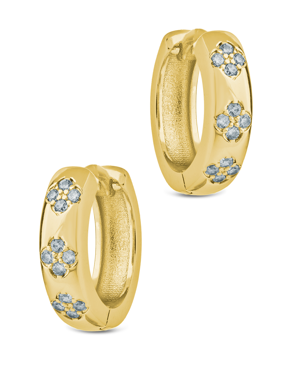 Aisha CZ Star Micro Hoops
